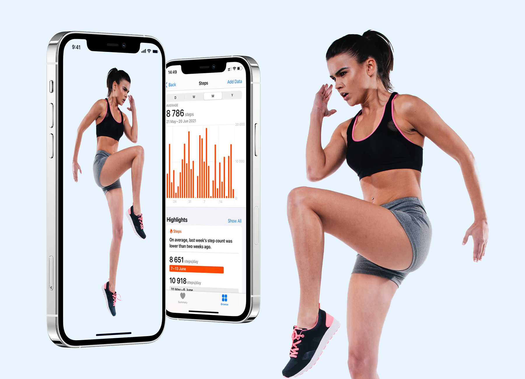 Fitness development app