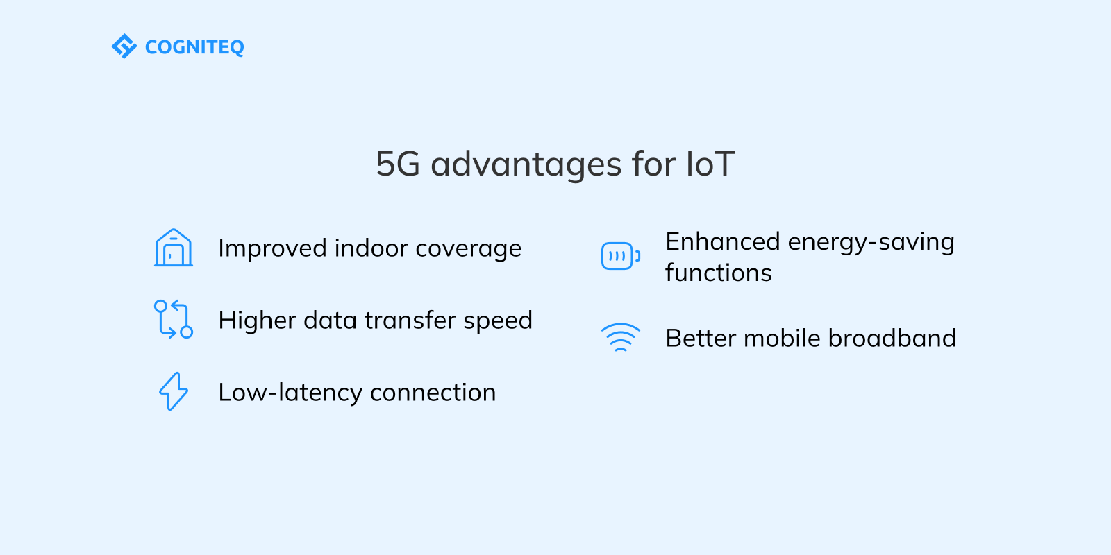 What benefits for IoT does this wireless technology have?