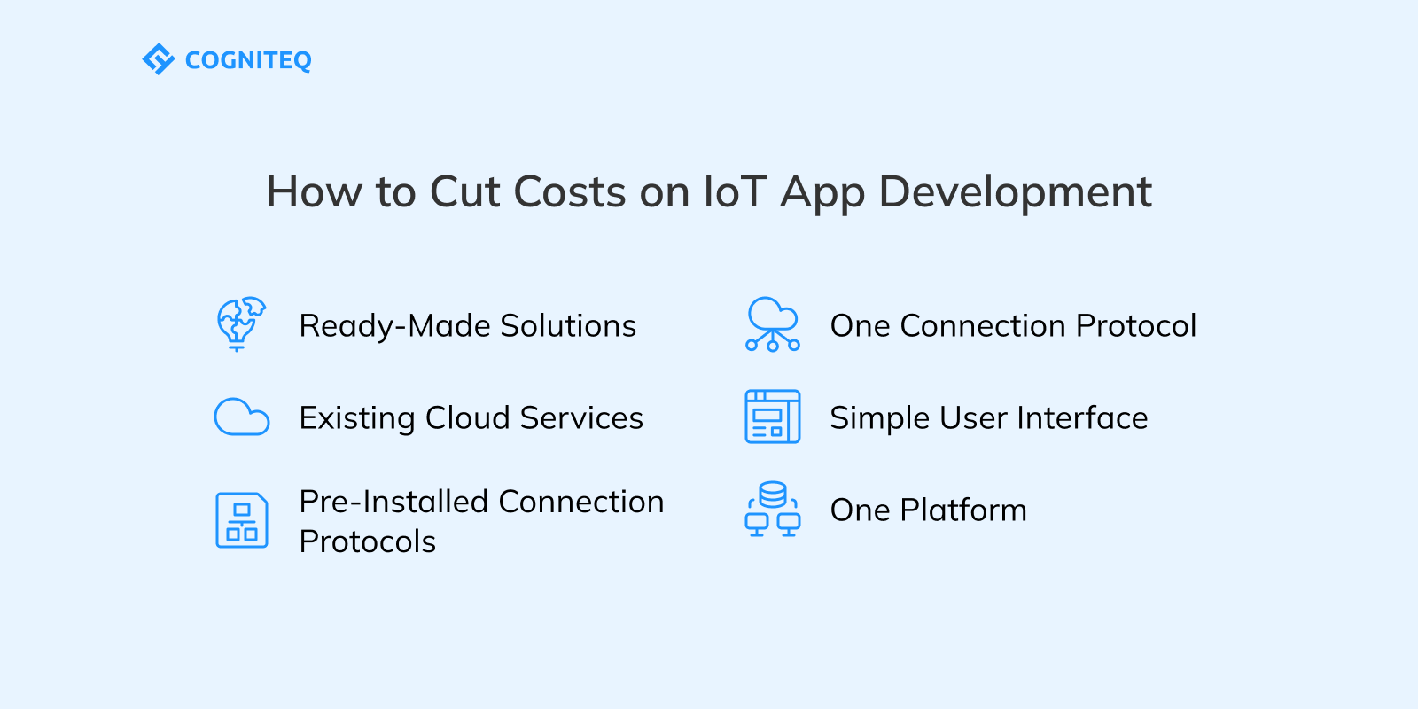 How to Cut Costs on IoT App Development