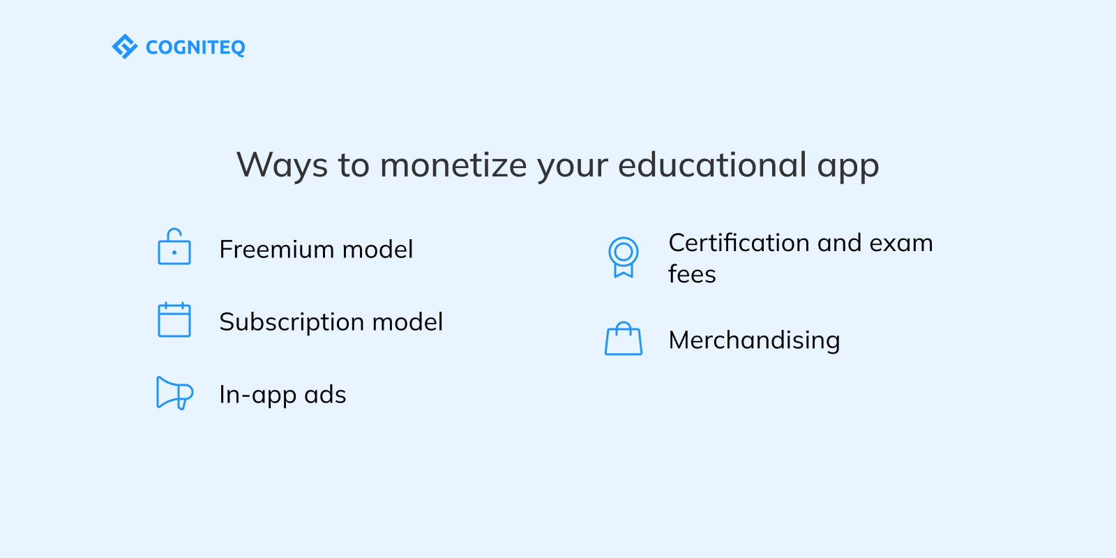 Ways to monetize your educational app